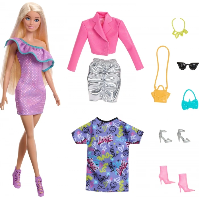 Barbie Moda Bebek Kıyafetleri Ve Aksesuarları HYT61