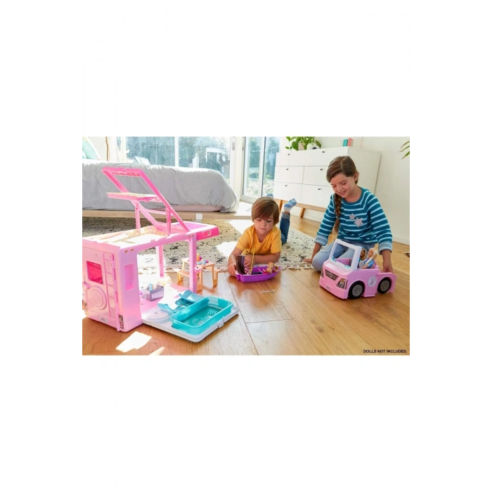 Barbienin Üçü Bir Arada Rüya Karavanı GHL93