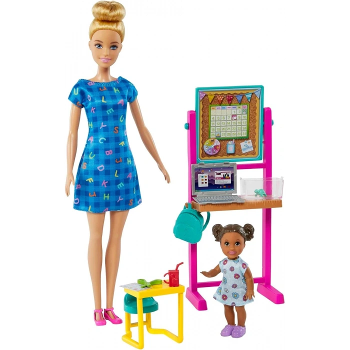 Barbie Okul Öncesi Öğretmen Bebek ‎HCN19