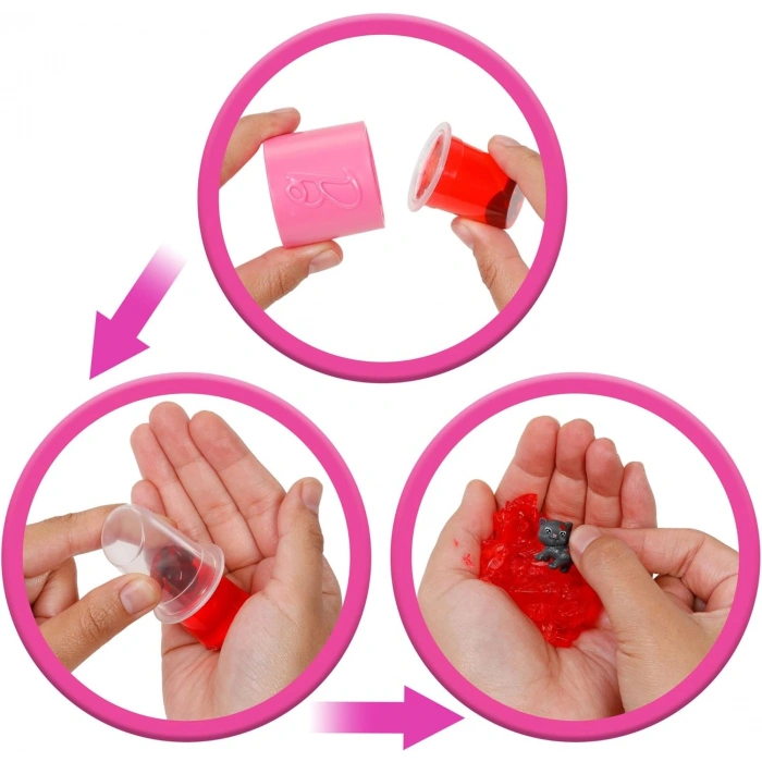 Barbie Parti Paketi bebek ve aksesuar Glam Party Series Red Original Doll JFY68