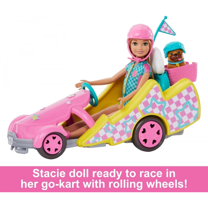 Barbie Stacie Go-Kart Yapıyor HRM08