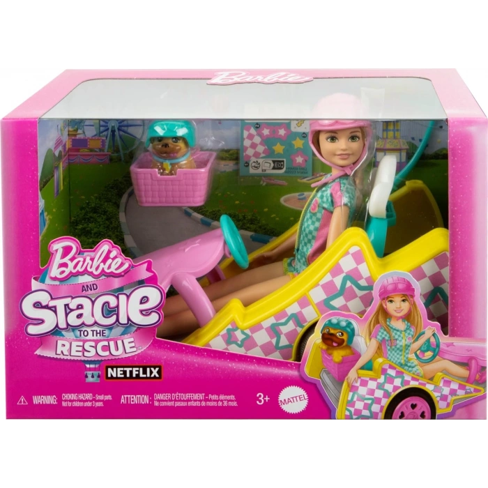 Barbie Stacie Go-Kart Yapıyor HRM08
