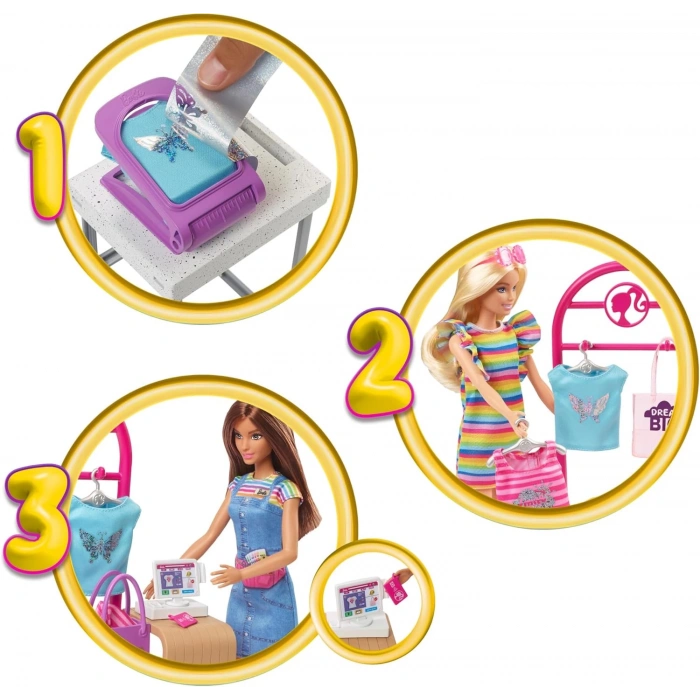 Barbie Tasarım Butiği HKT78