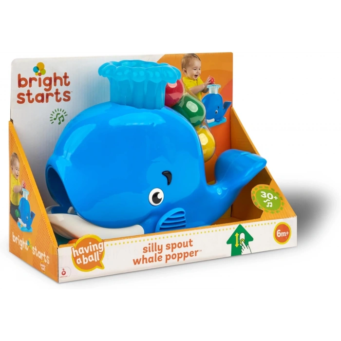 Bright Starts 10934 Silly spout Whale Popper