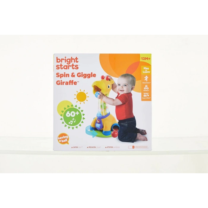 Bright Starts Döndür & Fırlat - Oyun Arkadaşım Sevimli Zürafa
