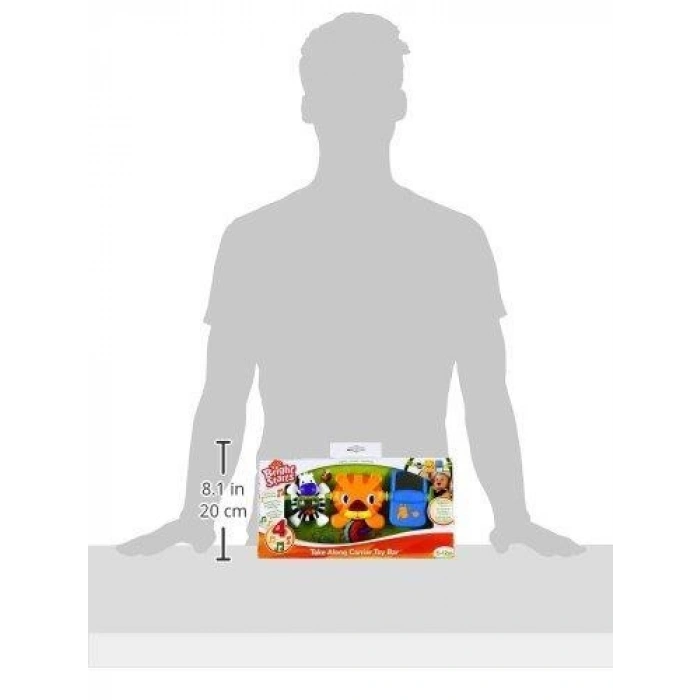 Bright Starts Müzikli Bebek Arabası ve Ana Kucağı Oyuncaklı Ön Bar