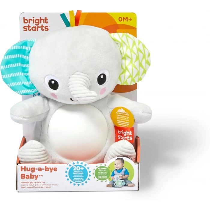 Bright Starts Peluş Fil Müzikli ve Işıklı