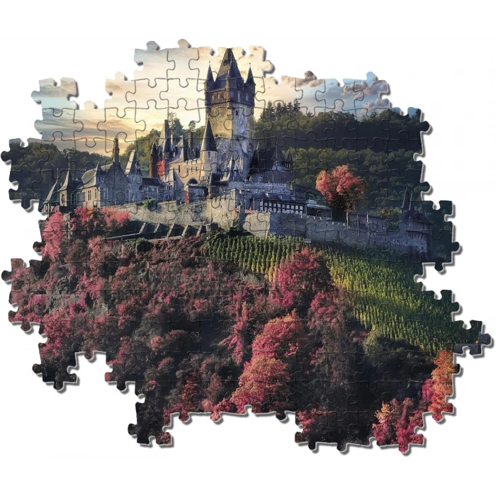 Clementoni 1000 Parça Collection Yetişkin Puzzle Cochem Castle 39648