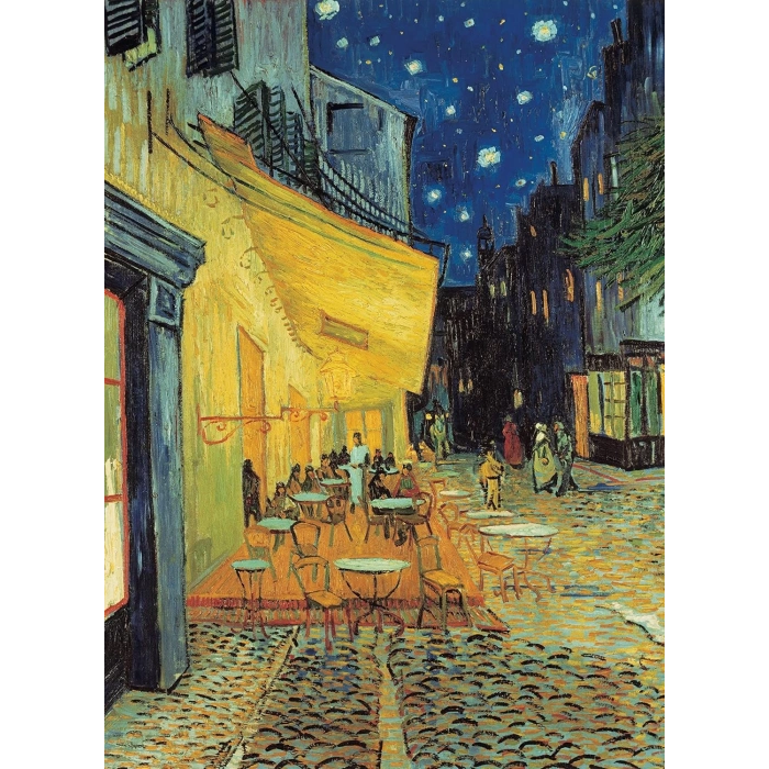 Clementoni 1000 Parça Museum Collection 31470 Yetişkin Puzzle Van Gogh “Café Terrace at Night!”