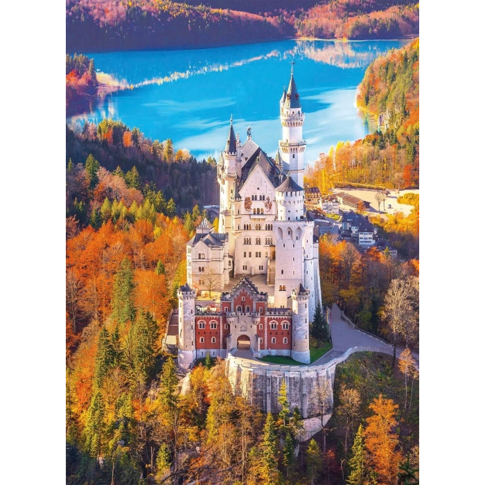 Clementoni 1000 Parça Yetişkin Puzzle Neuschwanstein 39382