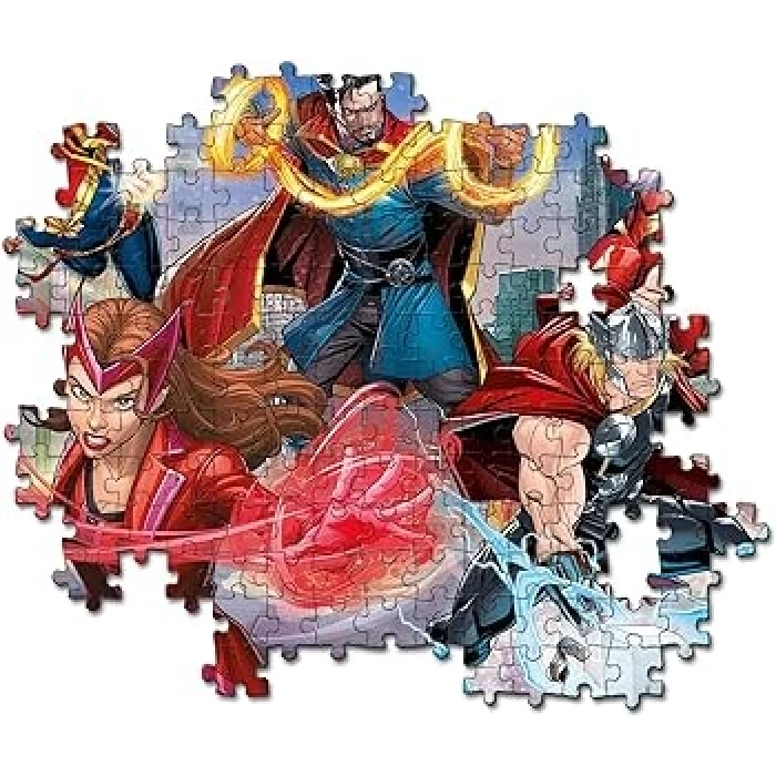 Clementoni 104 Parça Glitter Puzzle  Avengers 20347