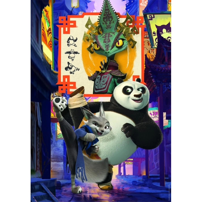 Clementoni 104 Parça Puzzle Kung Fu Panda 25781