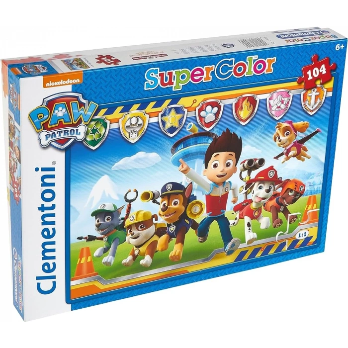 Clementoni - 104 Parça Puzzle - Paw Patrol - 1