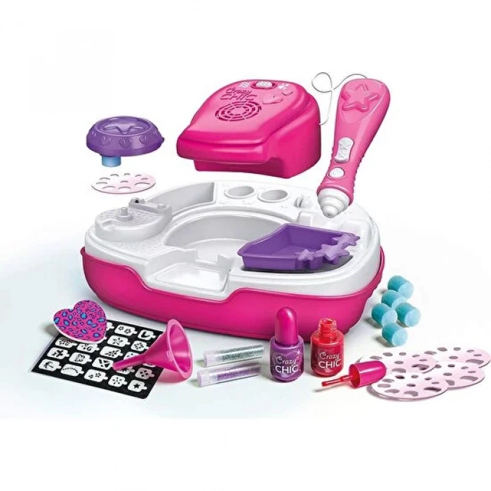 Clementoni 15174 Tırnak Sanatı Stüdyosu - Crazy Chic