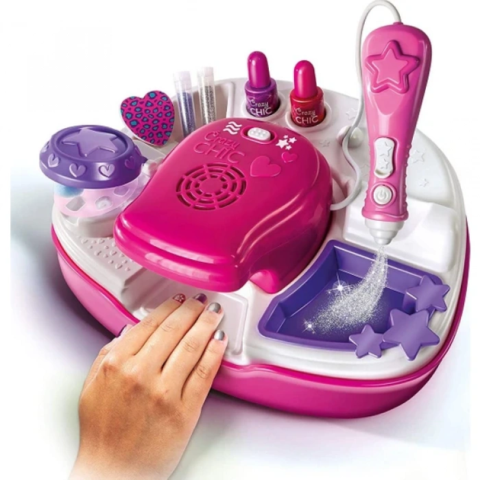 Clementoni 15174 Tırnak Sanatı Stüdyosu - Crazy Chic