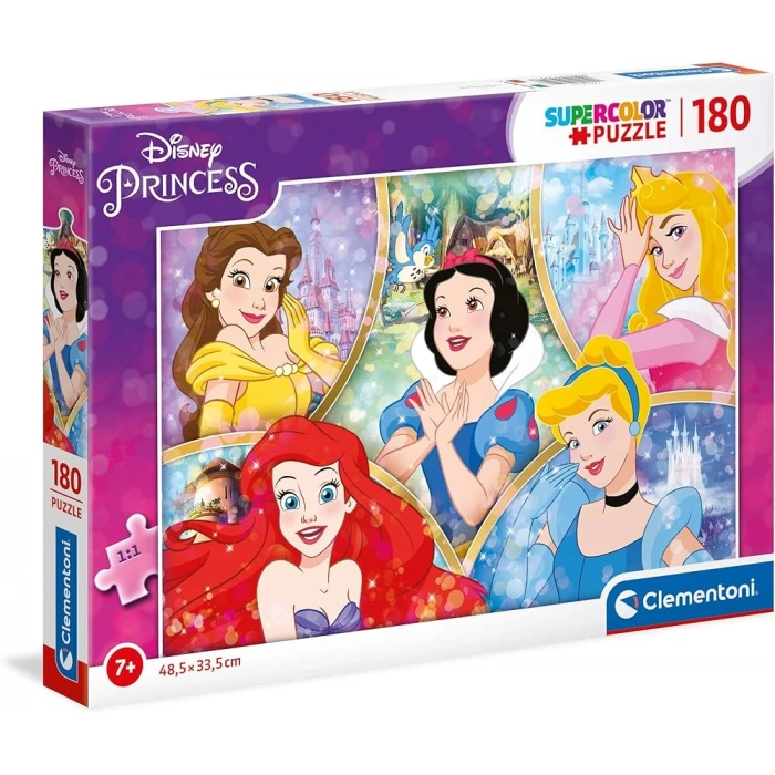 Clementoni  180 Parça Puzzle  Princess  2