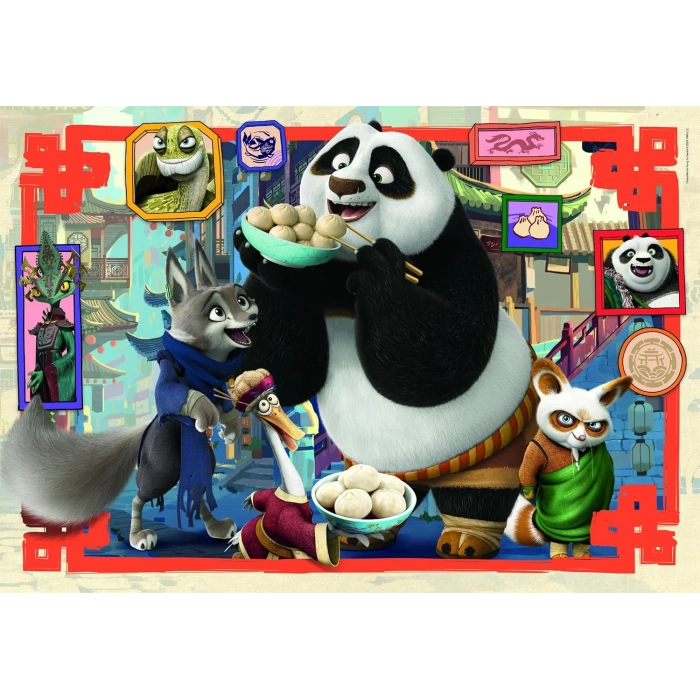 Clementoni 24 Maxi Parça Puzzle Kung Fu Panda