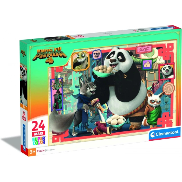 Clementoni 24 Maxi Parça Puzzle Kung Fu Panda