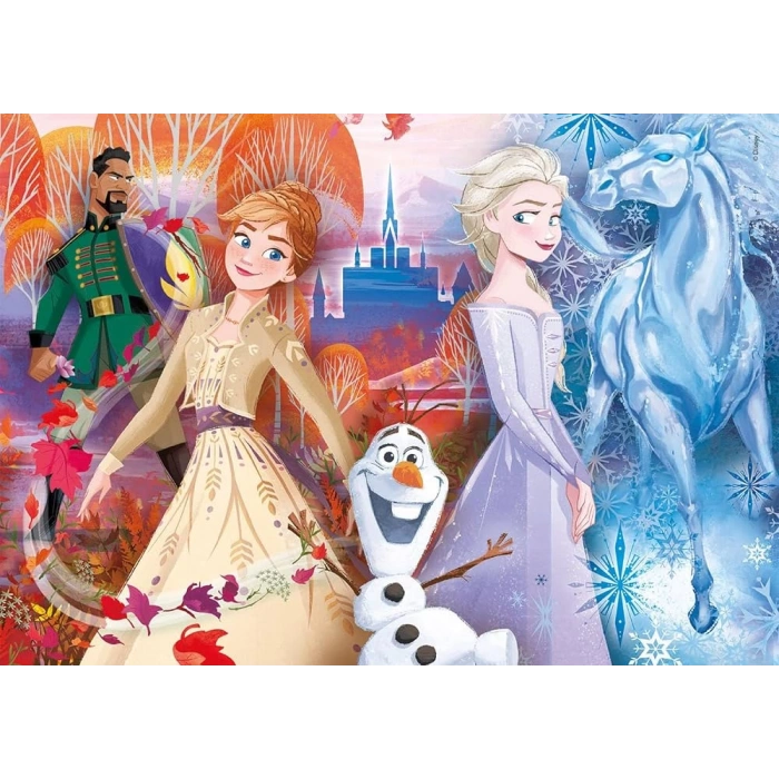 Clementoni 24759 Yapboz Disney Frozen 2, 2x20 Parça