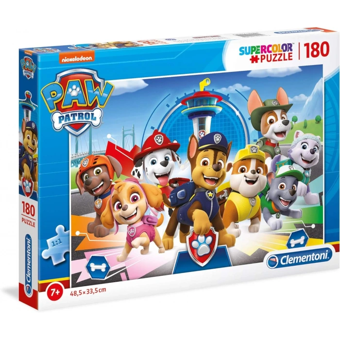 Clementoni 29105 Paw Patrol Supercolor 180 Parça Yapboz