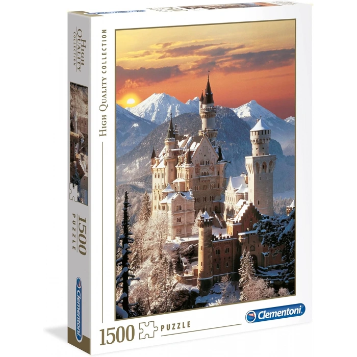 Clementoni  31925 Hıgh Qualıty Collection Neuschwanstein 1500 Parça Yapboz