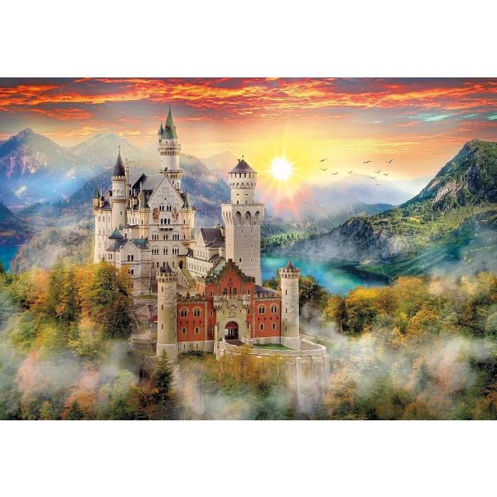 Clementoni 32559 Yetişkin Puzzle Neuschwanstein 2000 Parça