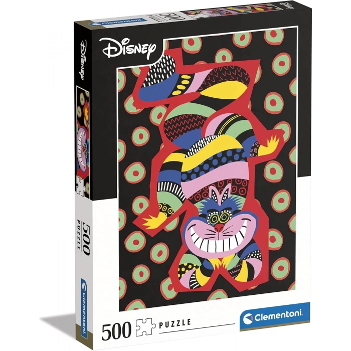 Clementoni 35123 The Cheshire Cat 500 Parça Collection Yetişkin Puzzle