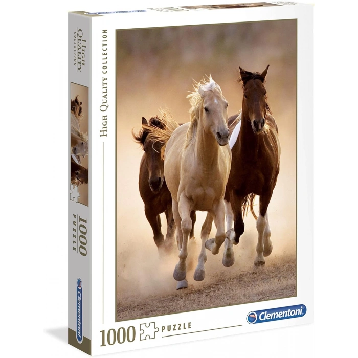 Clementoni 39168 Running Horses 1000 Parça Puzzle