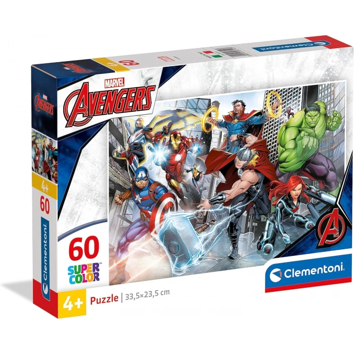 Clementoni  60 Parça Puzzle  Avengers 26112