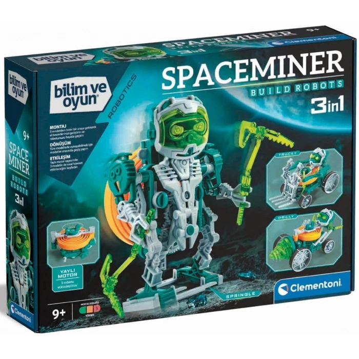 Clementoni 64089 Robotik Laboratuvarı Space Miner
