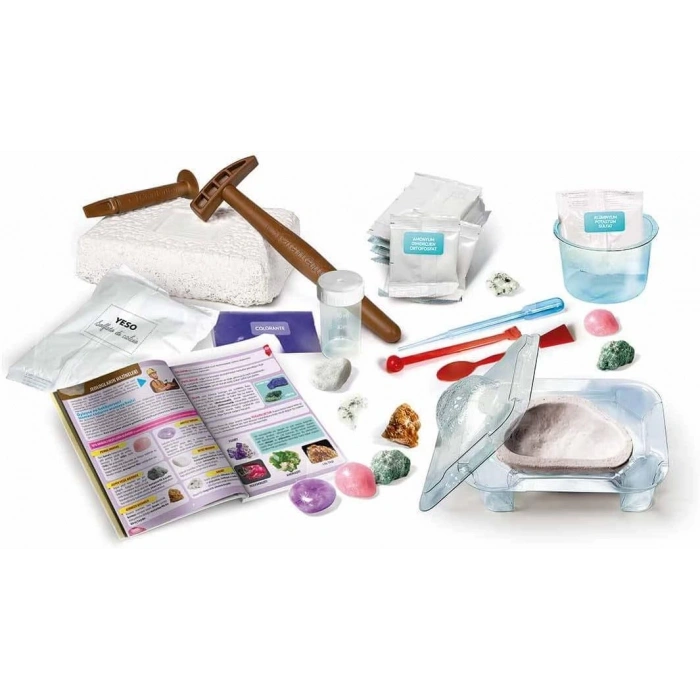 Clementoni 64964 Bilim ve Oyun Mineraller ve Kristaller