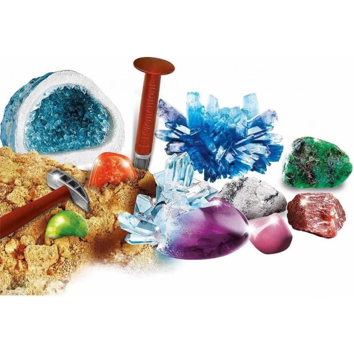 Clementoni 64964 Bilim ve Oyun Mineraller ve Kristaller