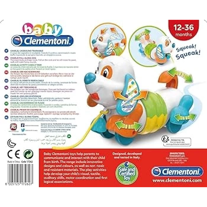 Clementoni Baby Çek Çek Köpek 17262