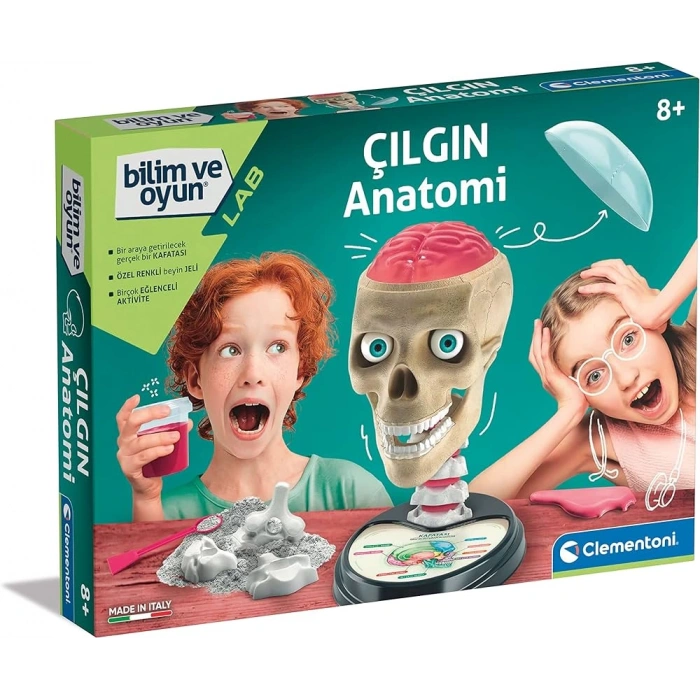 Clementoni Bilim ve Oyun Çılgın Anatomi Oyuncak 64322