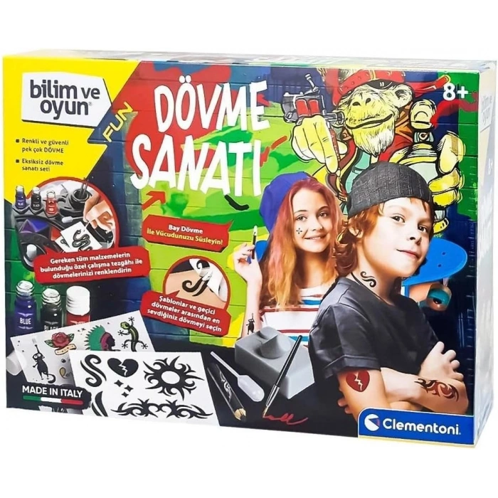 Clementoni Bilim Ve Oyun Dövme Sanatı 64329