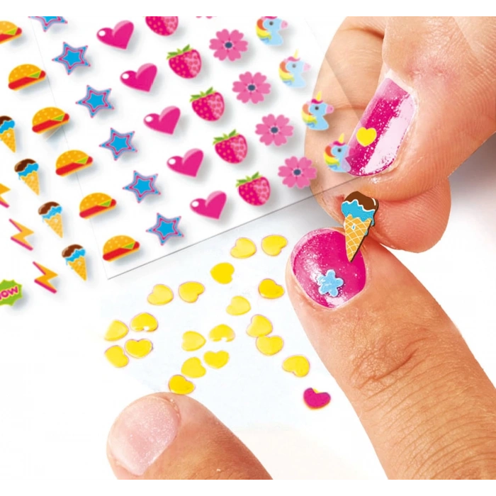 Clementoni Crazy Chic Havalı Tırnak Tasarımları