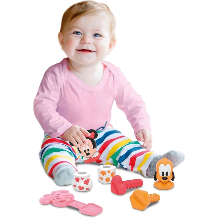 Clementoni Disney Baby Bebek Minnie Bul-Tak Oyuncak Seti 17842