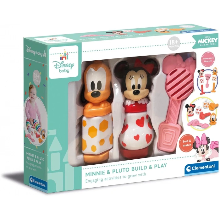 Clementoni Disney Baby Bebek Minnie Bul-Tak Oyuncak Seti 17842