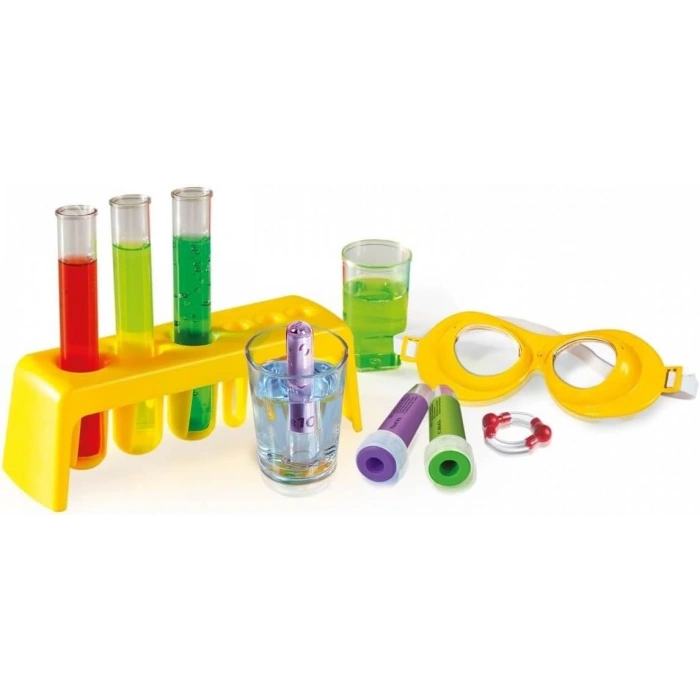 Clementoni İlk Kimya Deney Seti Renkli