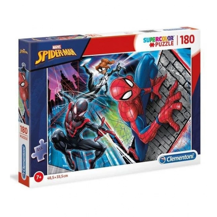 Clementoni Marvel Spider-Man 180 Parça Supercolor Puzzle 29293