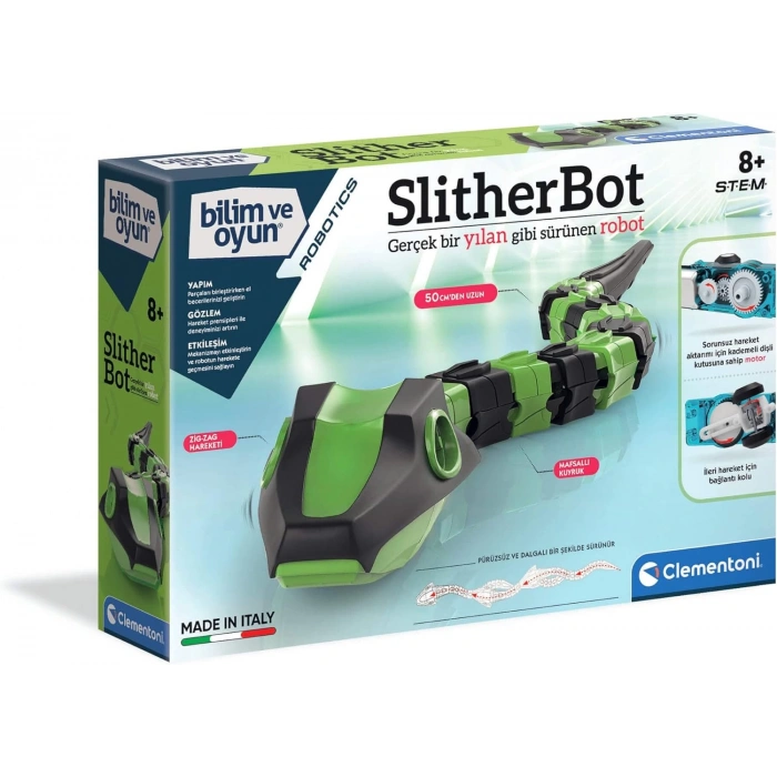 Clementoni Robotik Laboratuvarı - Slitherbot Oyuncak ‎64467
