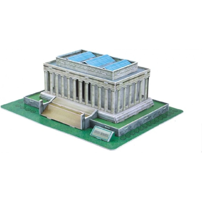 Cubic Fun 3D Puzzle 42 Parça Lincoln Anıtı Usa C104H