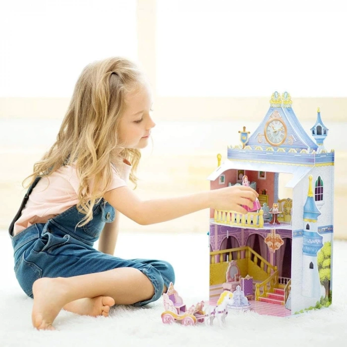 Cubic Fun Fairytale Castle 3D Puzzle 81 Parça