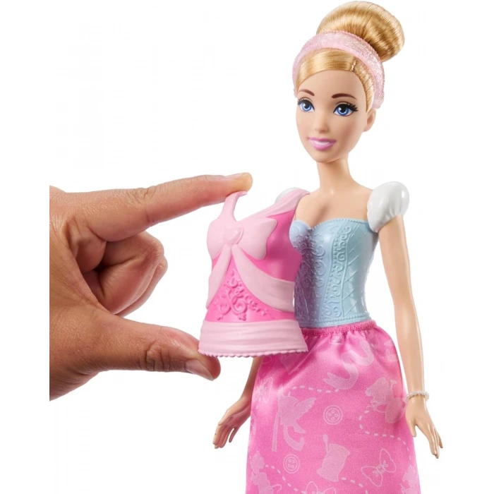 Disney Prensesi 2si 1 Arada Hikayeler Cinderella bebek JCR95