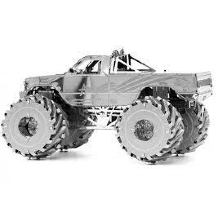 DIY 3D Metal Puzzle Monster Truck Hediyelik Maket 14+Yaş