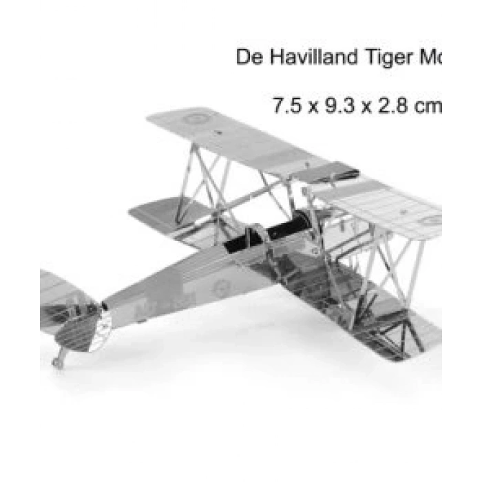 DIY 3D Metal Puzzle Tiger Moht Uçak 82 Hediyelik Maket 14+yaş