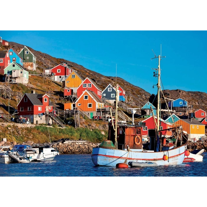 Educa 17745 Nordic Houses 1000 Parça Yapboz