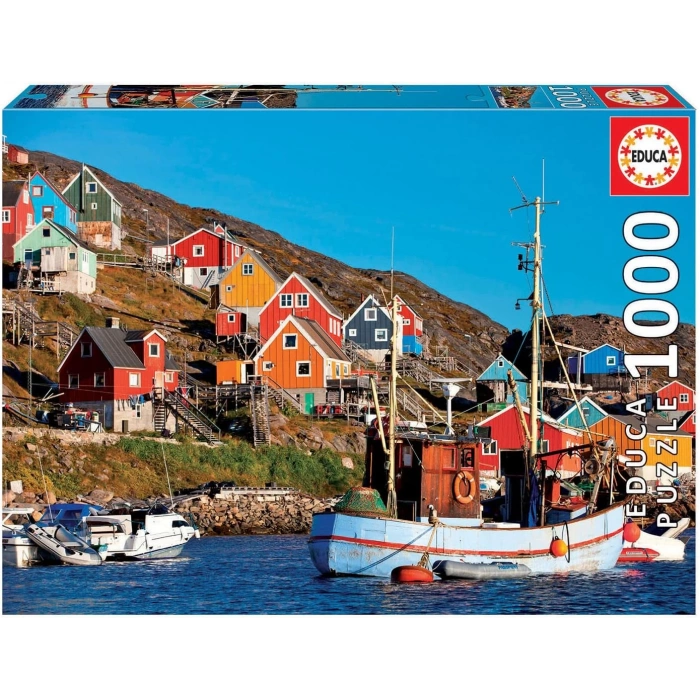 Educa 17745 Nordic Houses 1000 Parça Yapboz