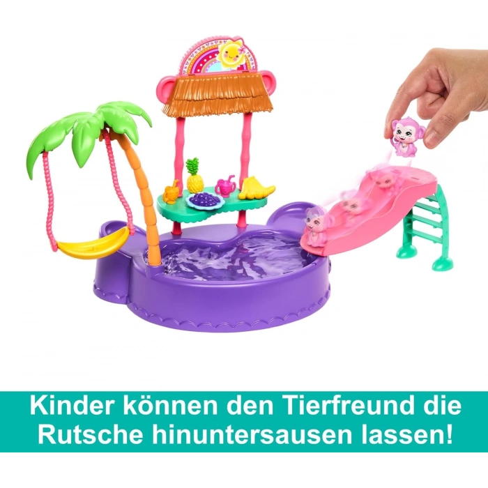 Enchantimals Eğlenceli Havuz Partisi Oyun Seti HTW73