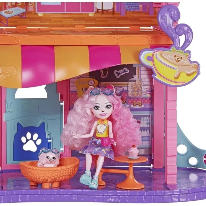 Enchantimals Şehir Evi Ve Kafe Oyun Seti Hhc18